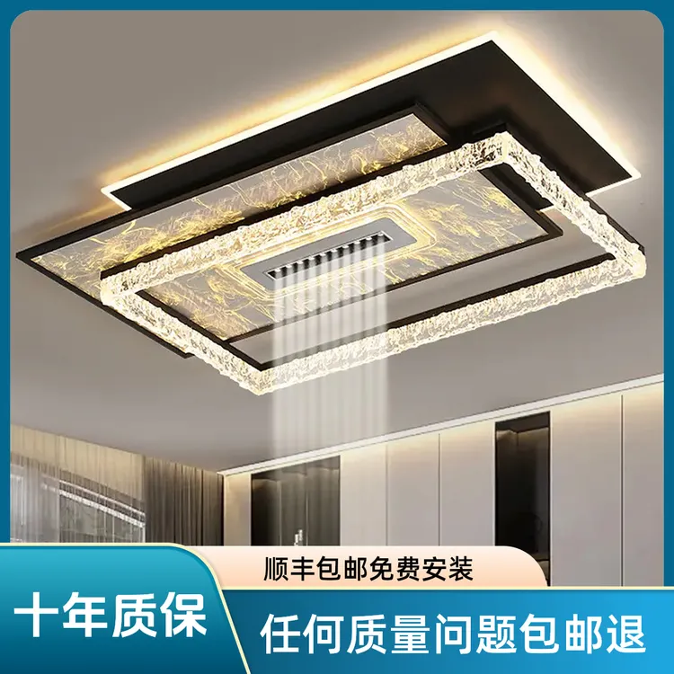 2025年新款意式极简轻奢高级感大厅吸顶主灯具灯饰全屋灯具套餐