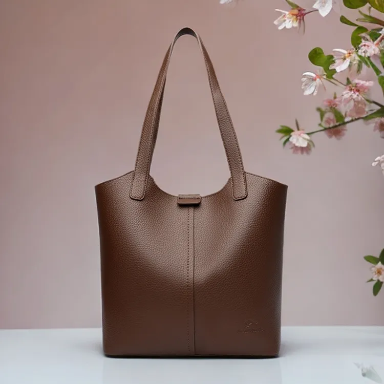 袋鼠蔓蔓雅源托特包女包2026新款秋冬高级感包包大容量通勤单肩包