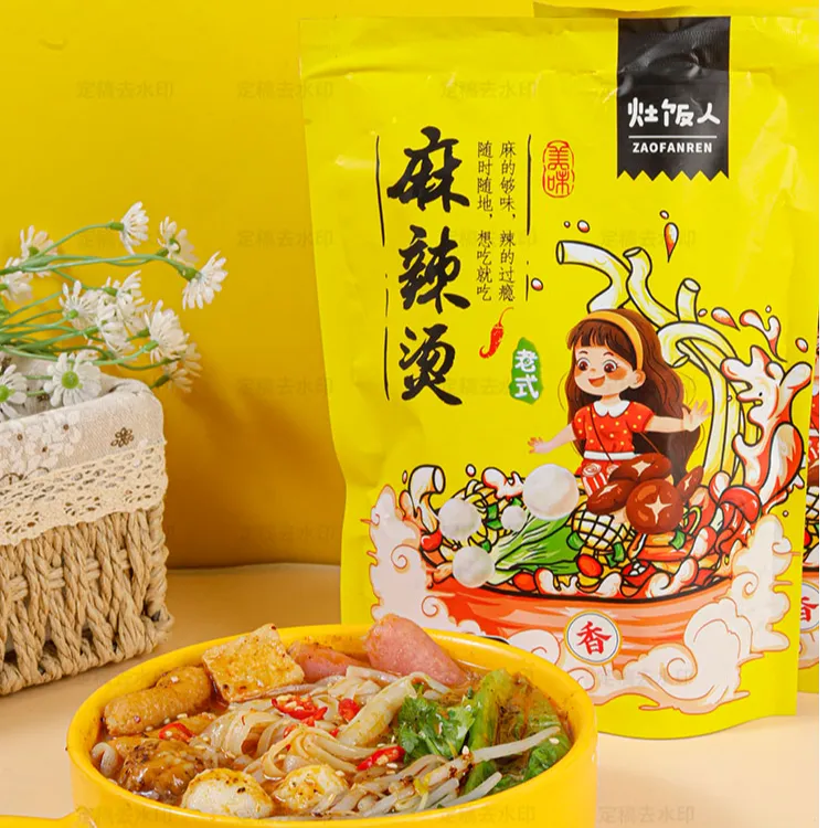 灶饭人 东北老式黏糊麻辣烫共8包，每包330g