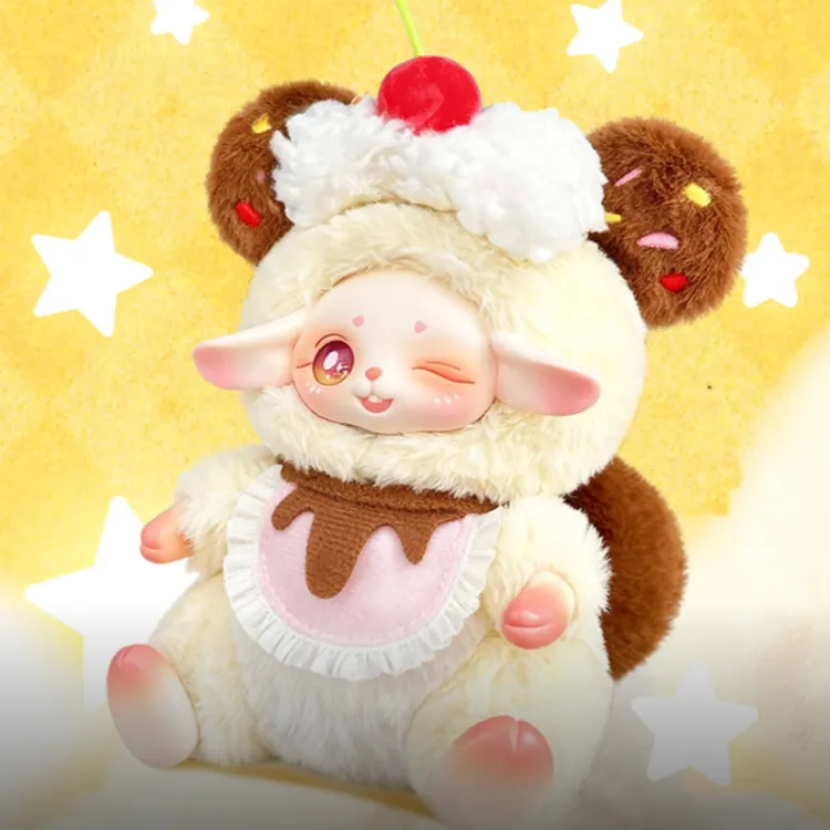 WOKE-TOYS丨莎莉甜梦屋 搪胶盲盒玩偶礼物
