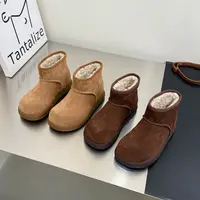 【交个朋友专属】珍妮姿防滑冬季时尚大土豆加绒加厚雪地靴棉靴ZH