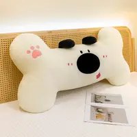 骨头白色90厘米毛绒玩具公仔睡觉抱枕可爱布娃娃