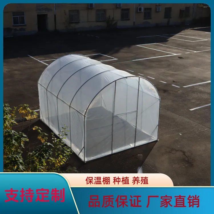 家用保温棚温室花棚阳光暖棚钢管养花棚防风盆景栽保暖棚冬季首选