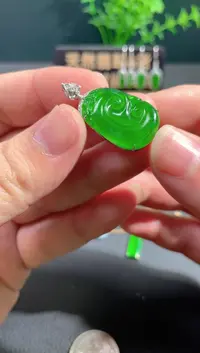 【闪购商品】翡翠颈饰18K金镶嵌翡翠