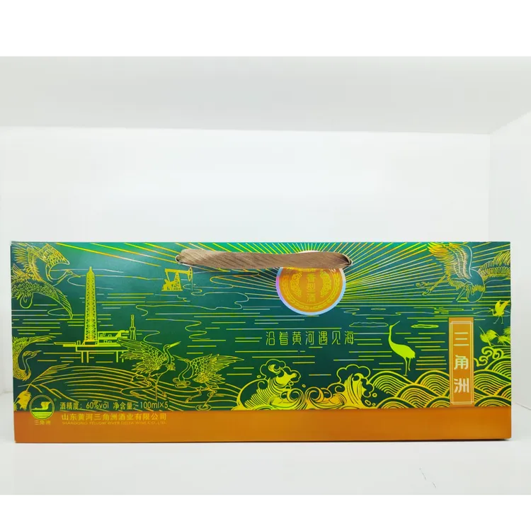 三角洲三角洲槐香型酒60度100ml*5