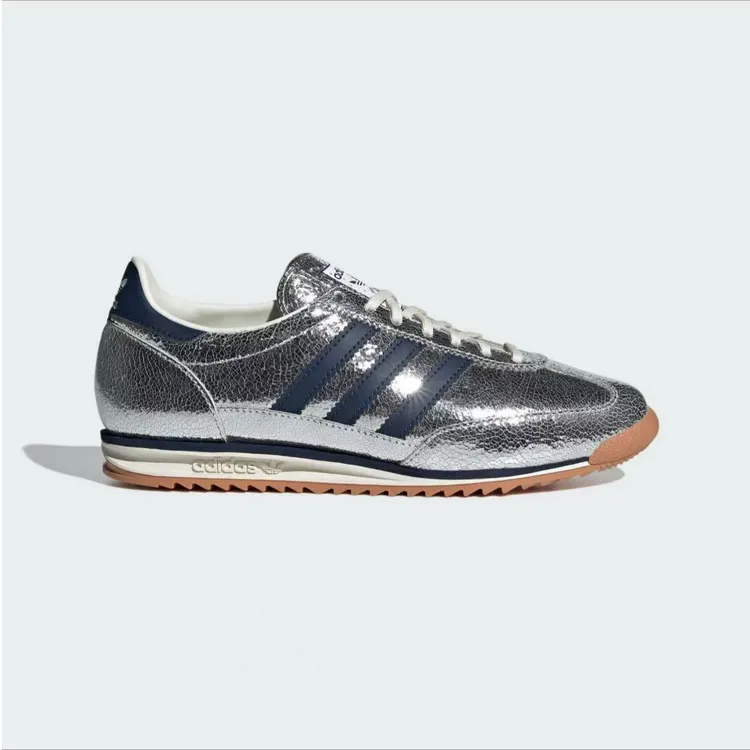 【滔搏联动】Adidas SL 72 银色舒适百搭防滑耐磨低帮休闲鞋JH8654