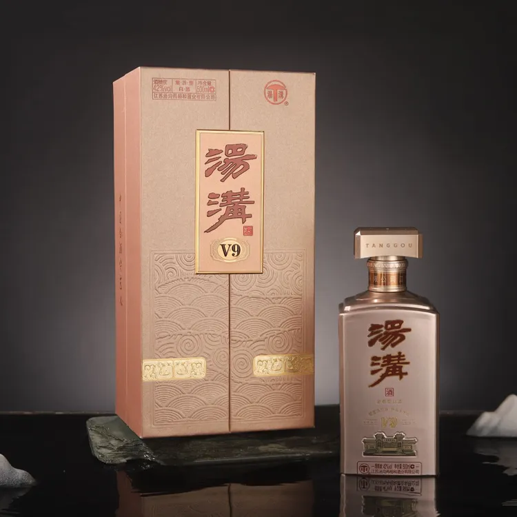 汤沟V9浓香型白酒  小批量勾调珍藏版 商务宴请白酒  42度500ml