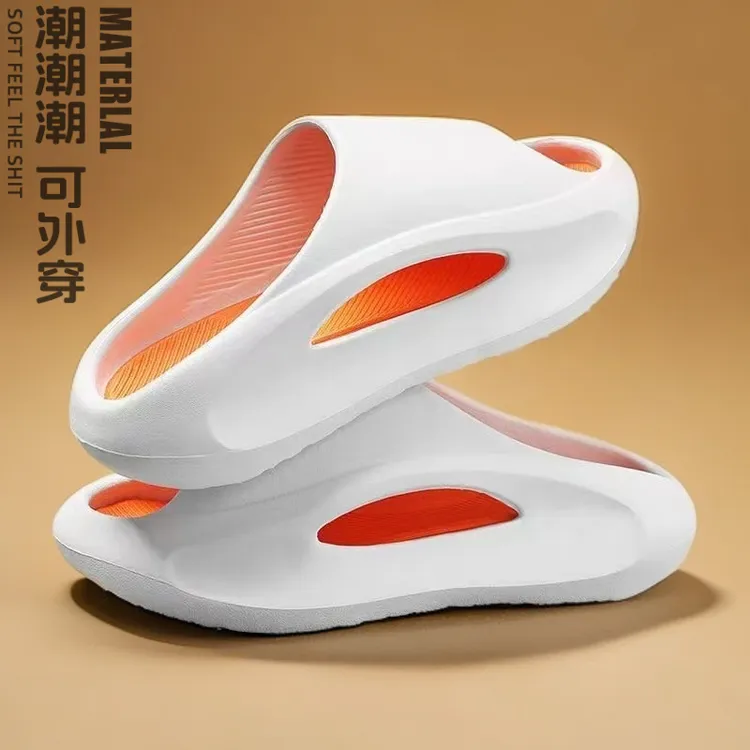 拖鞋防滑韩版沙滩运动男士海边凉拖鞋软底潮流耐磨2025户外外穿夏