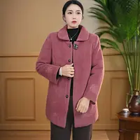 11908-老年人外套女冬装中长款加厚老人衣服老太太妈妈装【6楼】