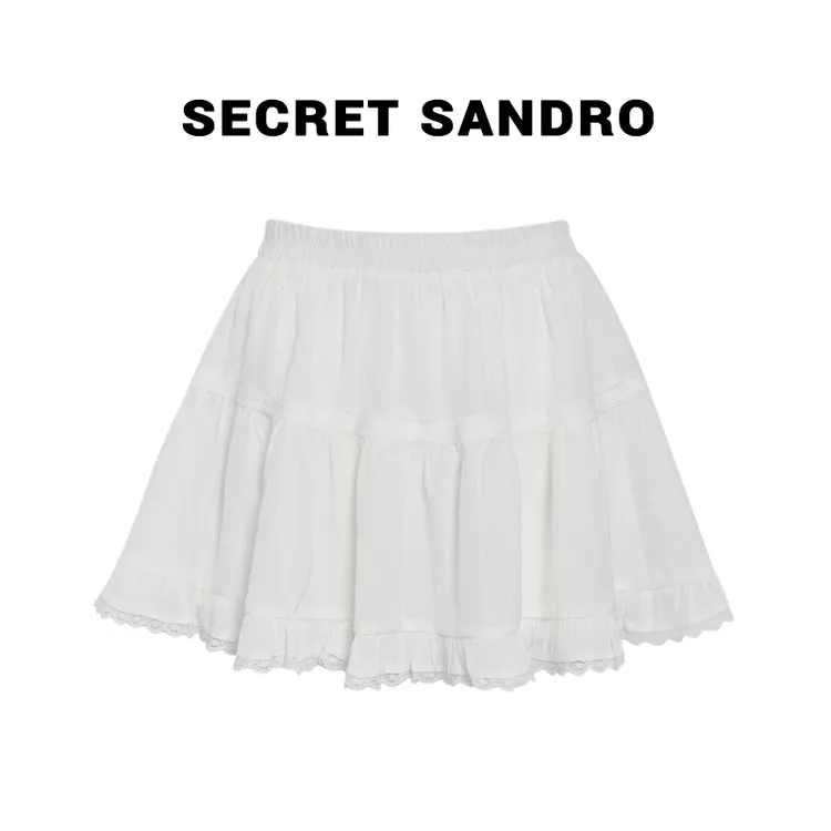 【Secret Sandro】鸥小柒 腰裙 B55221046Q