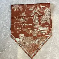 （红棕丛林）新款长巾45*150左右围巾
