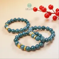 石惑珠宝*翡翠单圈-翡翠单圈圆珠手串约12mm%多样性发一