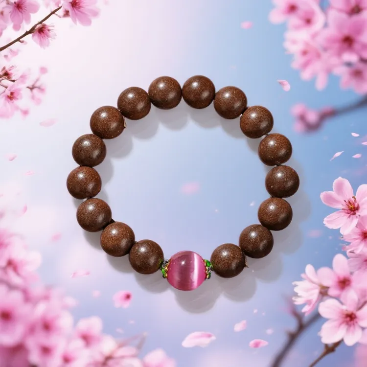 桃花运气运香12mm 单圈设计款桃夭合香珠纯手工工艺提升个人魅力