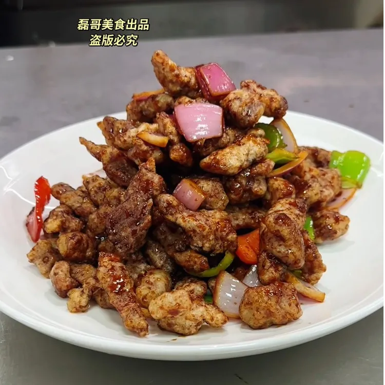东北老式溜肉段制作教程