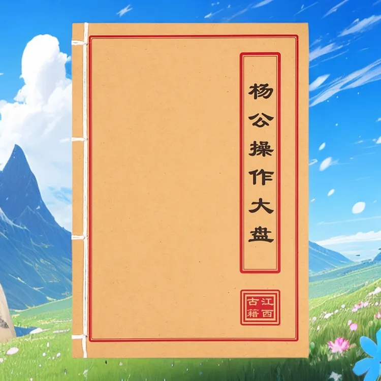 杨公操作大盘 通俗易懂 手工线装 民间古书籍