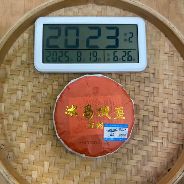 【5号】2023年 冰岛坝歪古树·春·生茶 100克/饼 8月19日【1258号】 