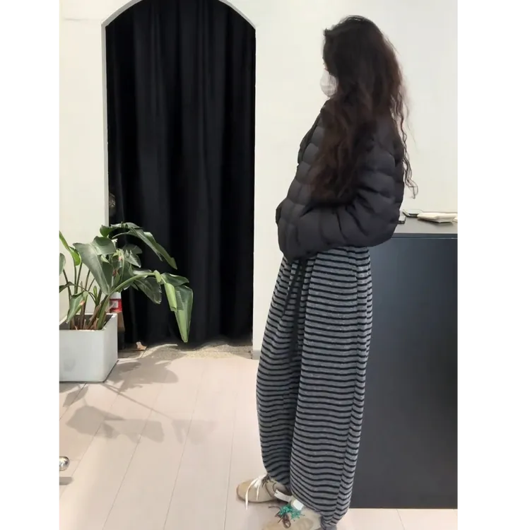 2025冬季新款洋气一整套休闲百搭慵懒风短款棉服裤子两件套