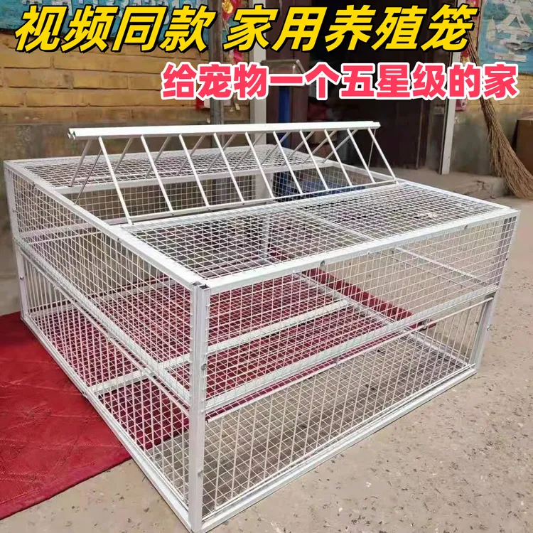 【升级U型加密防锈】喂养鸡鸽子繁殖笼 家用宠物笼观赏笼养殖笼