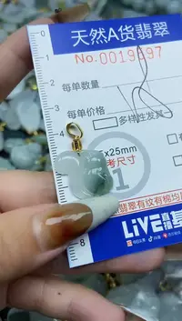 【闪购商品】翡翠颈饰未镶嵌天然A货翡翠