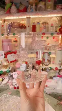 【闪购商品】摆件蝶恋花红酒杯品质好，发货快，放心拍