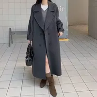 谷屿栗野   韩版镜面高级感舒适宽松外套7180