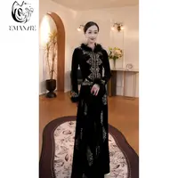 E6201依曼之舞异域风情上衣新疆舞蹈服装秋冬跳舞气质长袖民族风