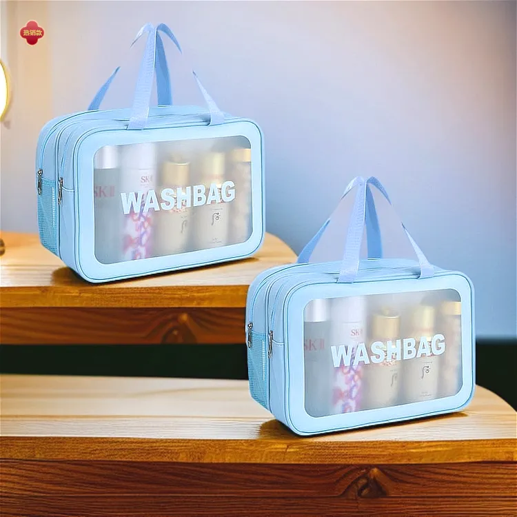 洗漱包女旅行防水化妆包干湿分离男士出差便携洗护用品收纳包双层