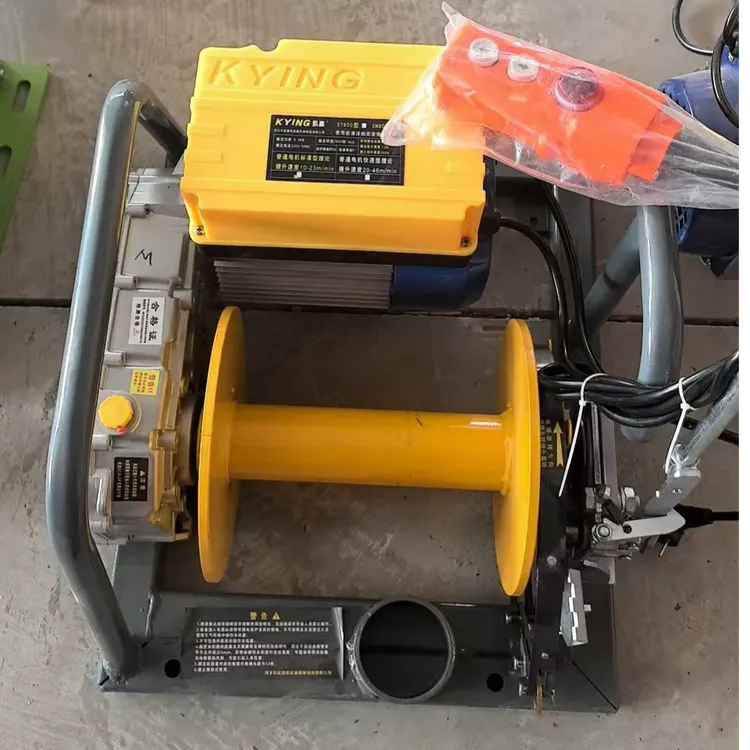 新款凯赢K1吊机家用小型吊门窗玻璃升降机永磁变频调速专用提升机