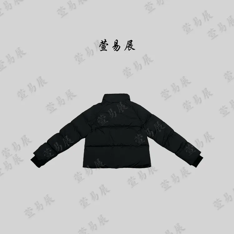 萱易展-“黑珊瑚”-90白鹅绒保暖百搭柔软短款羽绒外套-YT0206