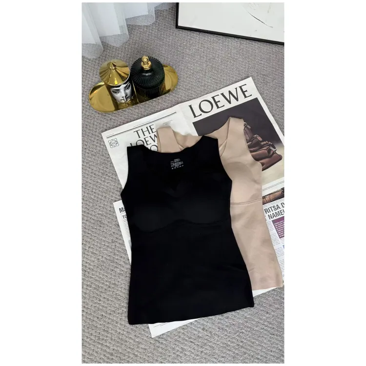 【丽丽穿搭】秋冬保暖背心吊带T恤