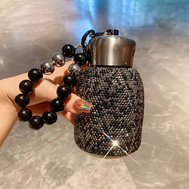 英国【轻奢】CoopKoop不锈钢保温杯镶钻手提大肚杯便携户外随行杯子