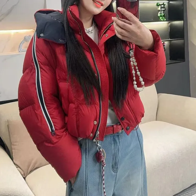 【轻盈有型】2026冬季新款时尚百搭外套休闲保暖棉服冲锋衣女士款