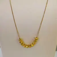 【小宝专属】足金真金蹦迪珠时尚配件搭配-赠合金链