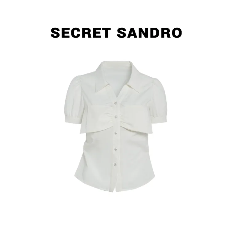 【情书】【Secret Sandro】鸥小柒 衬衫 C55221163Q