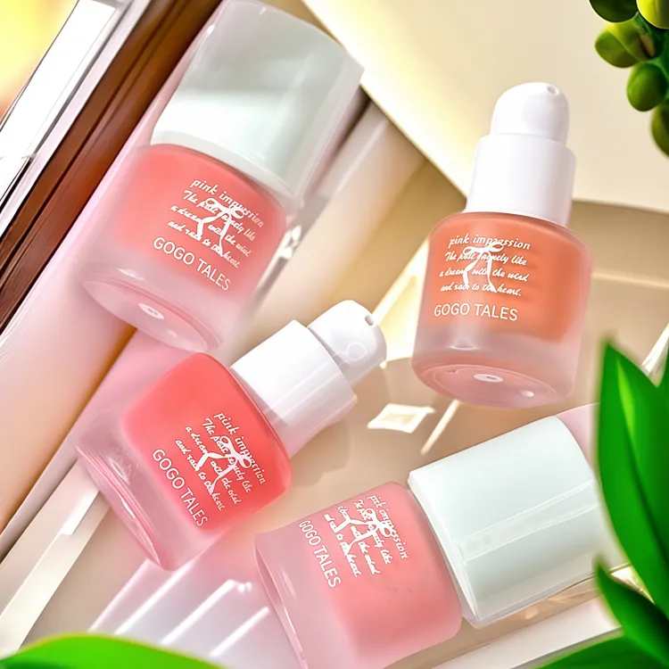 戈戈舞渐变液体腮红修容自然持妆膨胀收缩色哑光氛围腮红液胭脂水