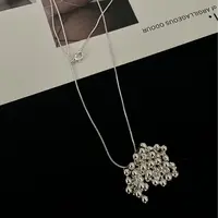 非金属树脂项链 MPGJIEJIE【小葡萄】25韩系ins搭配长项链