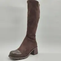 602182476气质时尚女士弹力长靴百搭瘦瘦靴