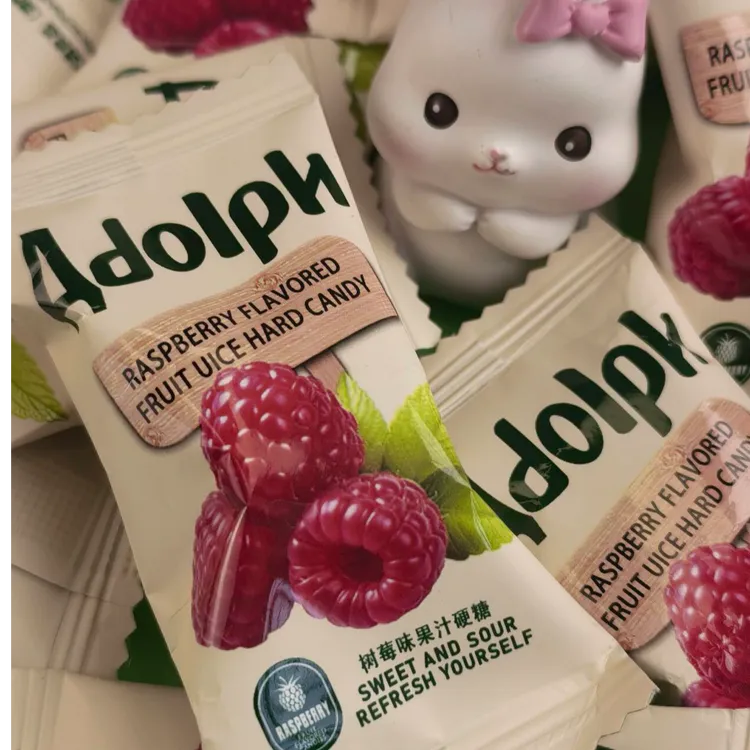 树莓水果糖浓郁果汁香