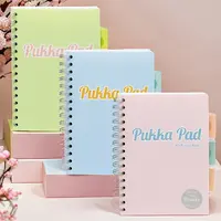 Pastel系列A4A5高颜值双线圈本单词本大学生商务办公笔记本本子
