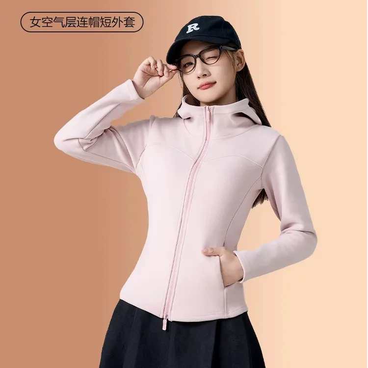 N882石墨烯7A抗菌羊绒蚕丝蛋白修身显瘦小蛮腰保暖外套