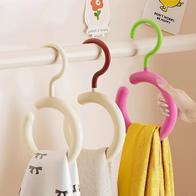 【品质升级】帽子收纳神器家用鸭舌棒球帽宿舍衣柜围巾衣架圆环挂钩