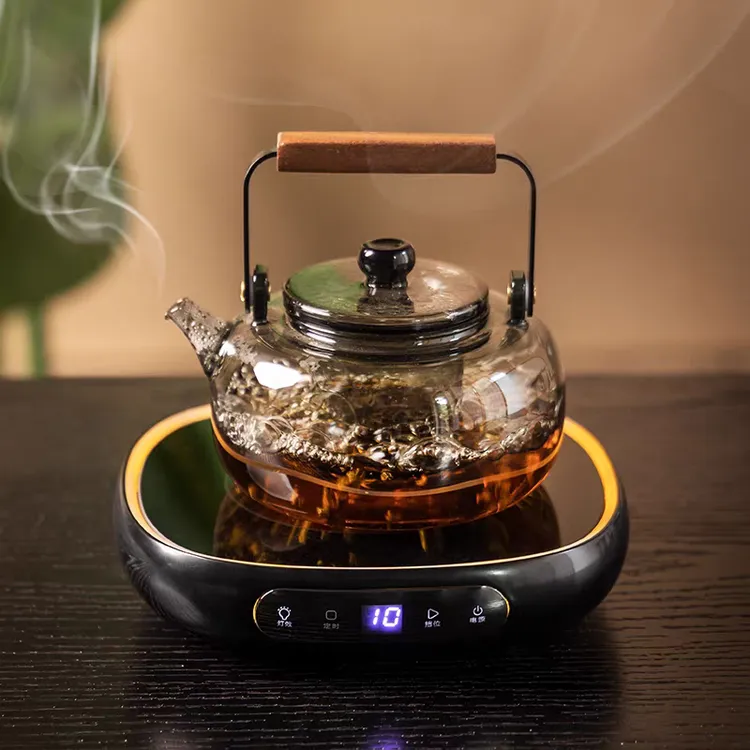 煮茶器烧水壶Z9电陶炉加热式电陶炉家用煮茶壶围炉煮茶用具全套