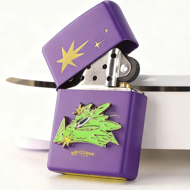 【CROSSWAVE×ZIPPO户外旗舰店】zippo打火机IP联名潮玩火机