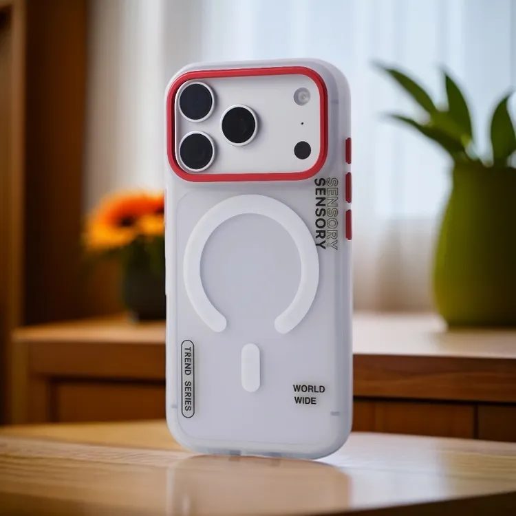 新款适用苹果17promax磁吸手机壳16pro网红15pro数码配件高级感壳