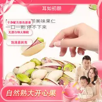 开心果原色无漂白特大颗粒原味送礼坚果年货休闲零食