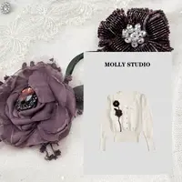 【玫瑰梦境】Molly 时尚气质简约 上衣 M2025513