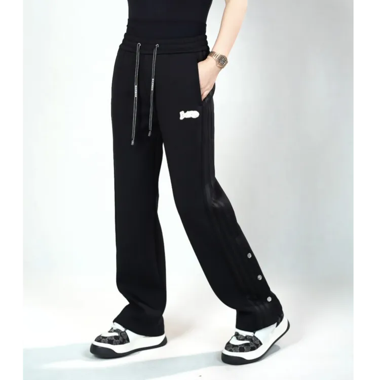 男士时尚磨毛休闲裤99520秋冬时尚男装磨毛保暖百搭宽松休闲长裤