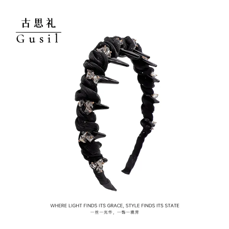 古思礼简约精致高颅顶发箍GS7870