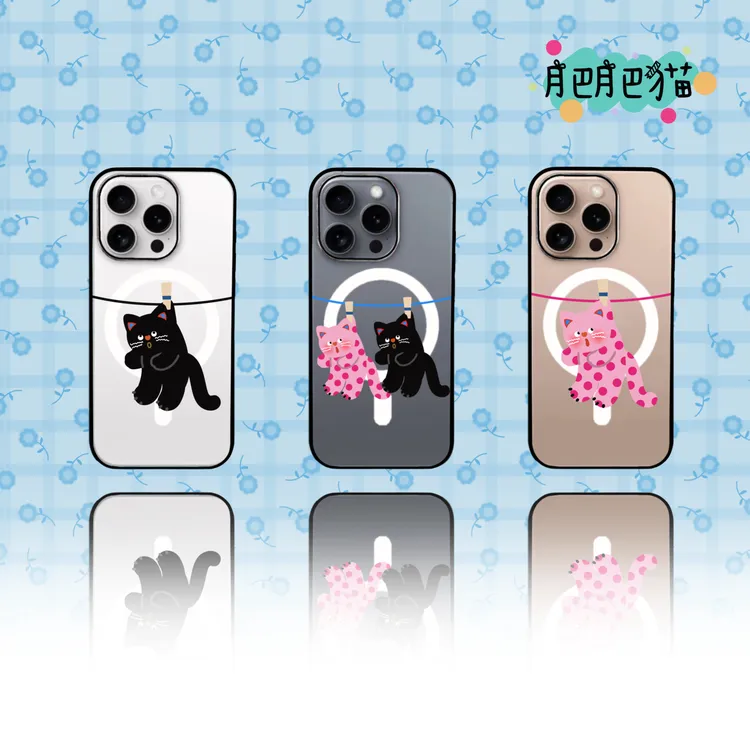 MINICASE | 走索失败的猫咪手机壳适用苹果iphone16/15/14/13系列
