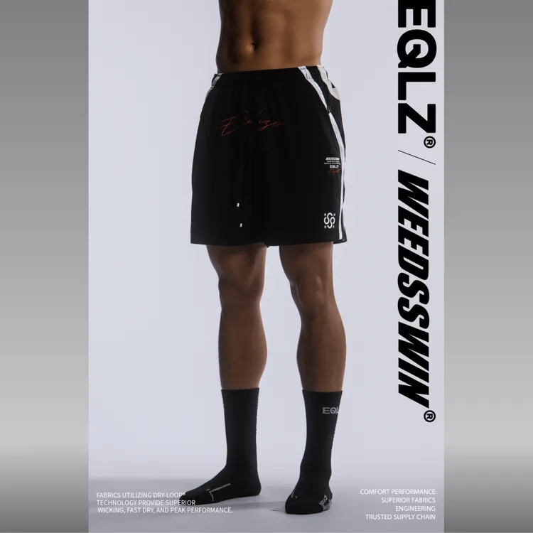 EQLZ x 野草赢千元级Gi篮球短裤美式短裤新款训练速干运动裤